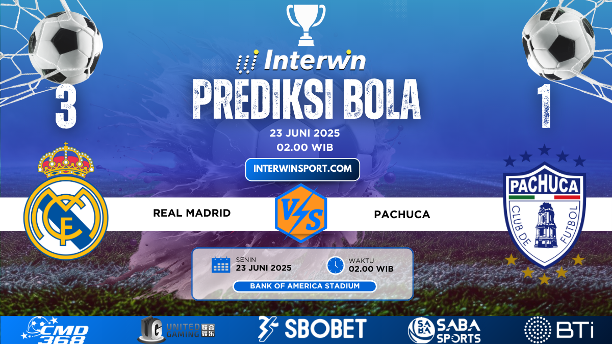 Prediksi Skor Real Madrid Vs Pachuca 23 Juni 2025