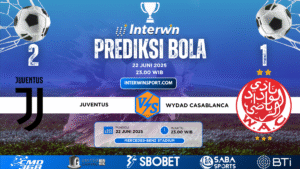 Prediksi Skor Juventus Vs Wydad Casablanca 22 Juni 2025