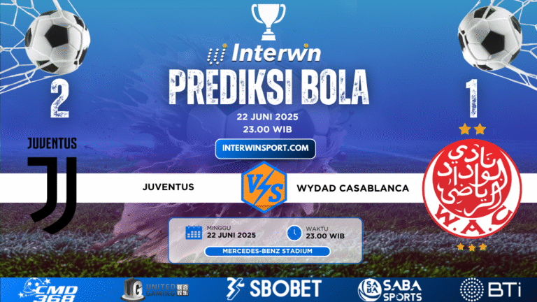Prediksi Skor Juventus Vs Wydad Casablanca 22 Juni 2025