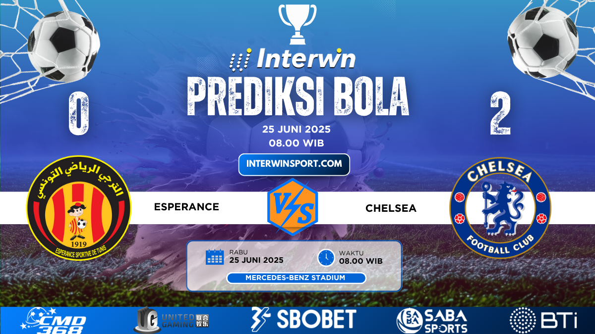 Prediksi Skor Esperance Vs Chelsea 25 Juni 2025
