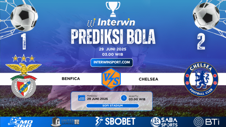 Prediksi Skor Benfica VS Chelsea 29 Juni 2025