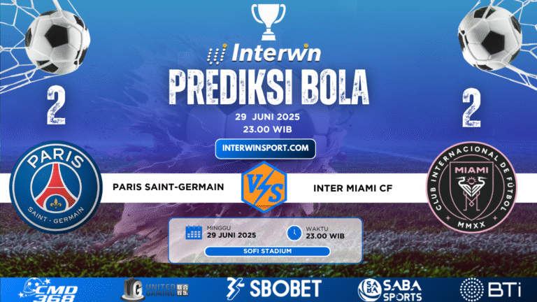 Prediksi Skor Paris Sain Germain VS Inter Miami 29 Juni 2025