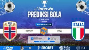 Prediksi Skor Norway VS Italy 07 Juni 2025