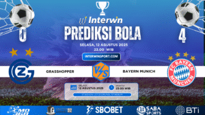 Prediksi Skor Grasshopper VS Bayern Munich 12 Agustus 2025