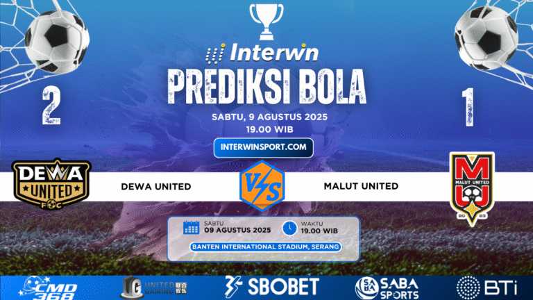 Prediksi Skor Dewa United vs Malut United 04 Agustus 2025