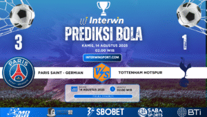 Prediksi Skor Paris Saint - Germain VS Tottenham Hotspur 14 Agustus 2025