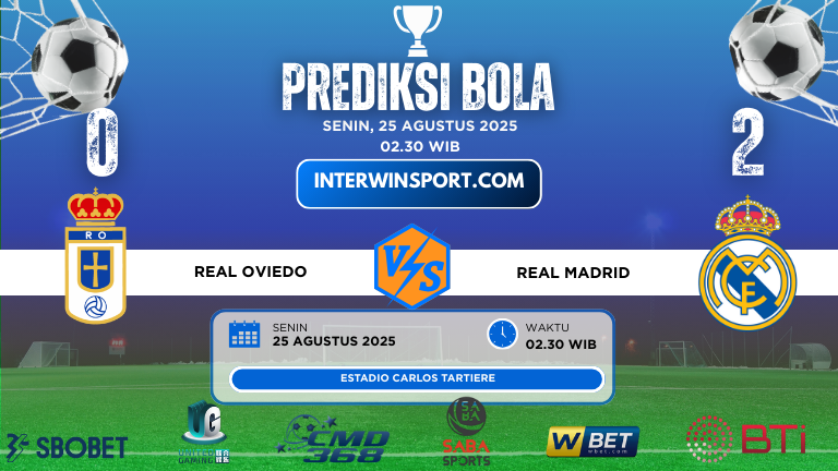 Prediksi Skor Real Oviedo Vs Real Madrid 25 Agustus 2025