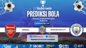 Prediksi Skor Arsenal vs Manchester City 21 September 2025