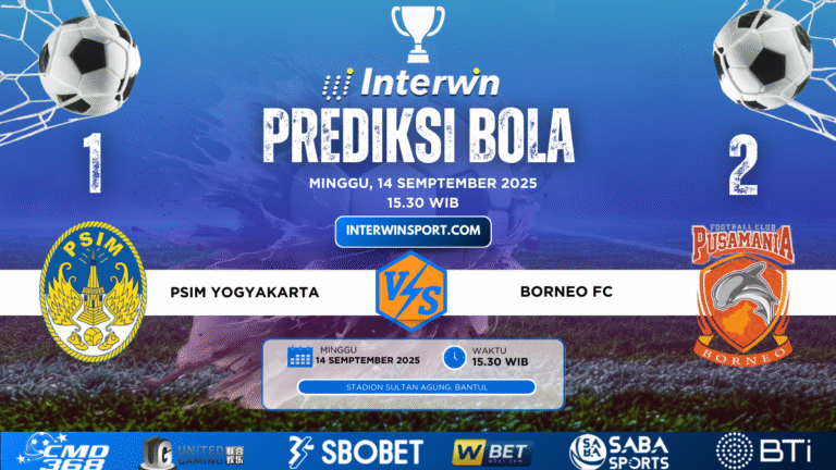 Prediksi PSIM vs Borneo 14 September 2025