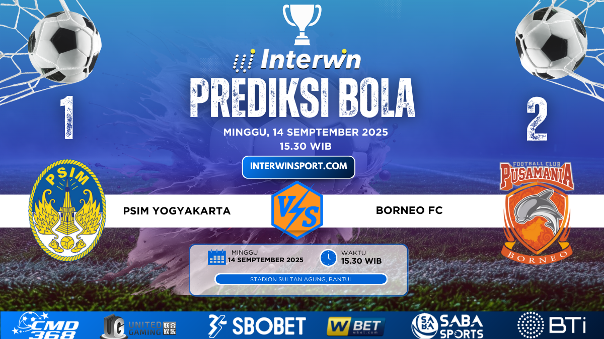 Prediksi PSIM vs Borneo 14 September 2025