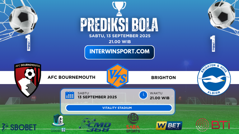 Prediksi Skor Afc Bournemouth Vs Brighton 13 September 2025
