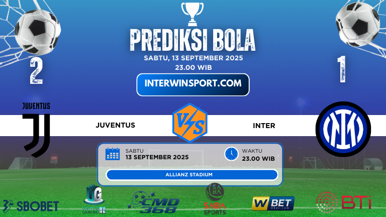Prediksi Skor Juventus Vs Inter 13 September 2025
