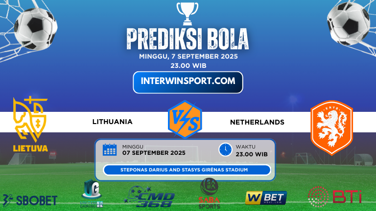 Prediksi Skor Lithuania Vs Netherlands 07 September 2025
