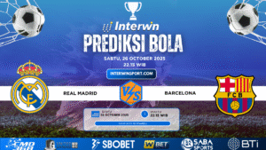 Prediksi Skor Real Madrid Vs Barcelona 26 Oktober 2025