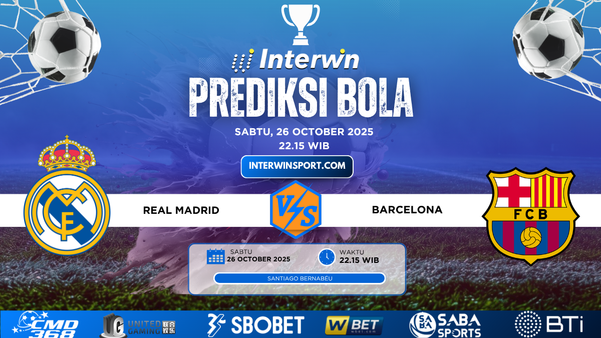 Prediksi Skor Real Madrid Vs Barcelona 26 Oktober 2025